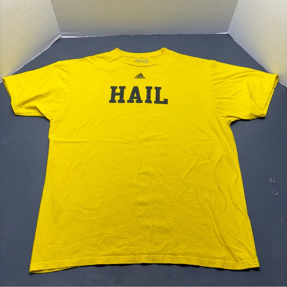 Adidas Michigan Wolverines T Shirt Men's Sz XL